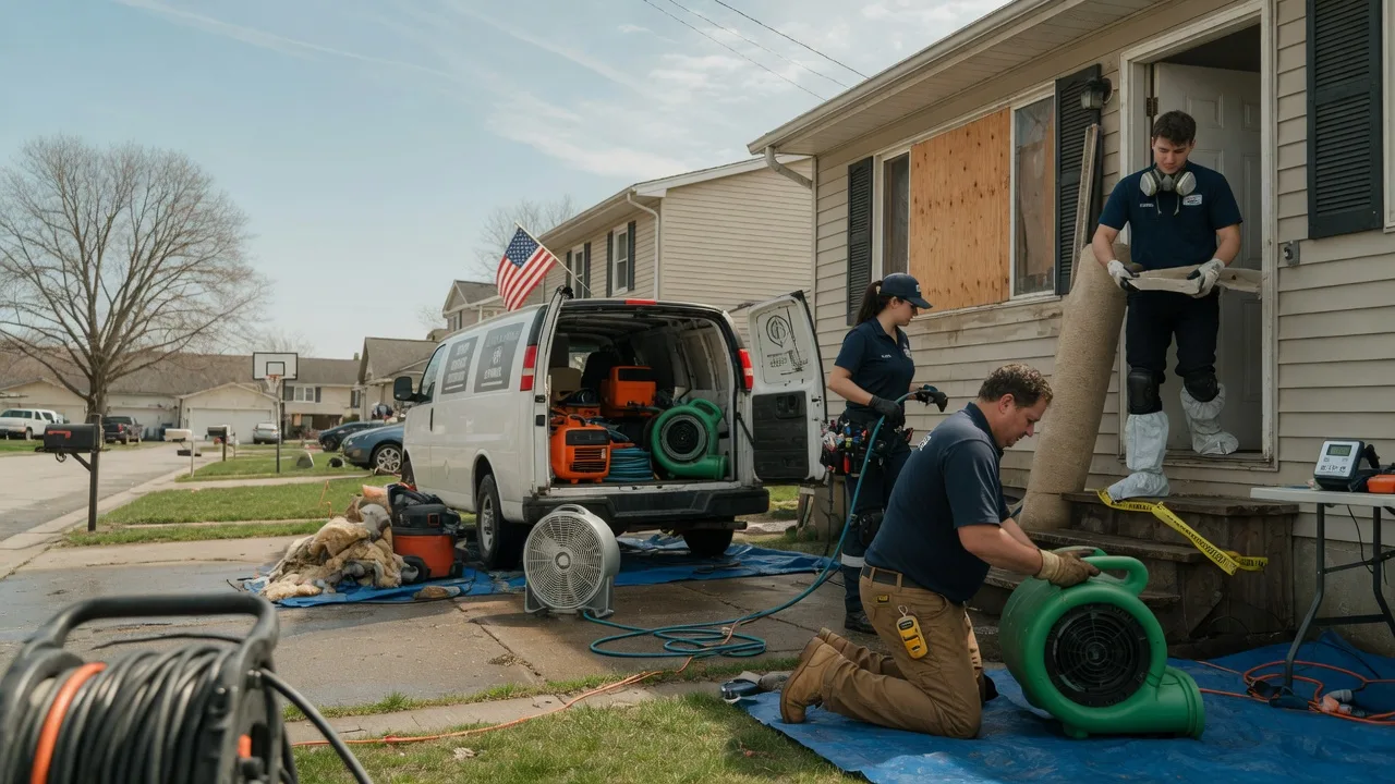 Water Damage Restoration in Dallas Center, IA near me